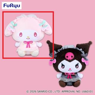 【サンリオ】【Aマイメロディ】マイメロディ・クロミ しろいちご くろいちごBIGぬいぐるみ