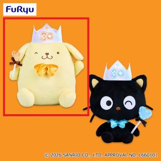 【サンリオ】【Aポムポムプリン】サンリオキャラクターズ 30thアニバーサリーBIGぬいぐるみ～ポムポムプリン・チョコキャット～