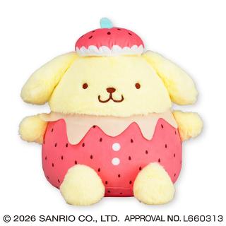 【サンリオ】【Bポムポムプリン】サンリオキャラクターズ いちごみるくメルトドールBIGタイプ2