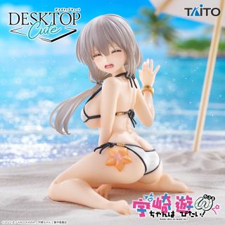 【宇崎ちゃんは遊びたい！】【宇崎月】宇崎ちゃんは遊びたい！ω Desktop Cute フィギュア 宇崎月～浜辺で水着ver.～