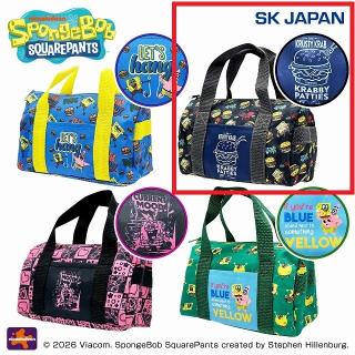 【スポンジ・ボブ】【Bブラック×ブラック】スポンジ・ボブ miniボストンバッグポーチ