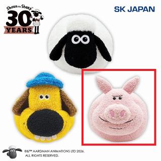 【ひつじのショーン】【Cいたずらブタ】ひつじのショーン ふわもこ まんまる なかまBIG