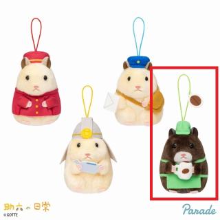 【助六の日常】【Dカフェ店員さん】助六の日常 はたらく助六マスコット②