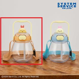 【すみっコぐらし】【Aえびふらいのしっぽ】すみっコぐらし 天使なえびてん マスコット付きウォーターボトル
