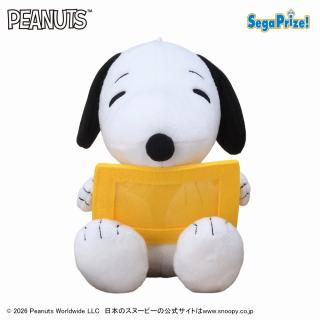 【スヌーピー】【Aイエロー】SNOOPY(TM) フレーム付ぬいぐるみ（EX）