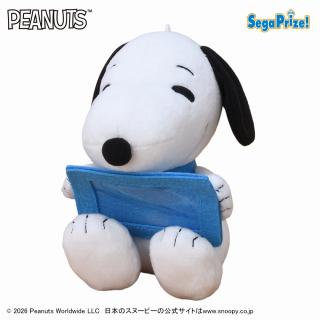 【スヌーピー】【Dブルー】SNOOPY(TM) フレーム付ぬいぐるみ（EX）
