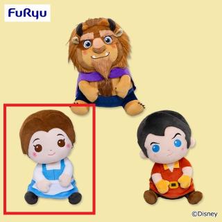 【ディズニー】【Aベル】美女と野獣 こてっとぺったん BIGぬいぐるみ