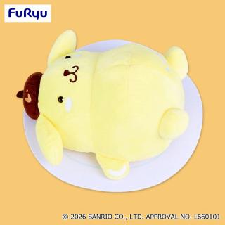 【サンリオ】ポムポムプリン プリンnaプリンdeわくわくパーティBIGぬいぐるみ