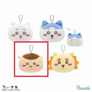 【ちいかわ】【Cくりまんじゅう】ちいかわ ぬいぐるみパスケースポーチ①