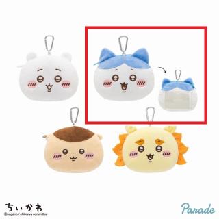 【ちいかわ】【Bハチワレ】ちいかわ ぬいぐるみパスケースポーチ①