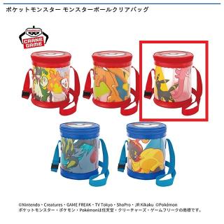 【ポケットモンスター】【Cモンスターボール(ブラッキー・サケブシッポ)】ポケットモンスター モンスターボールクリアバッグ