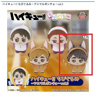 【ハイキュー!!】【D宮治】ハイキュー!! ちびぐるみ～アニマルポンチョ～vol.3