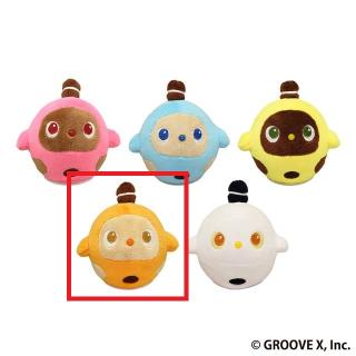 【LOVOT】【Dオレンジ】ふわころLOVOT プルバックぬいぐるみ2