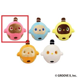 【LOVOT】【Aレッド】ふわころLOVOT プルバックぬいぐるみ2
