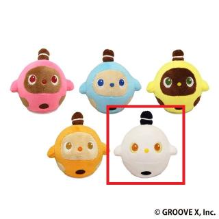 【LOVOT】【Eホワイト】ふわころLOVOT プルバックぬいぐるみ2