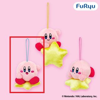 【星のカービィ】【Aえがお(紐:青)】星のカービィ ワープスターカービィマスコット
