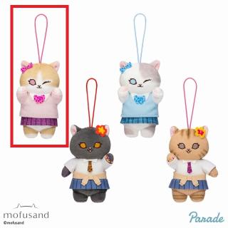 【mofusand】【Aピンクリボン】mofusand コギャルにゃん マスコット