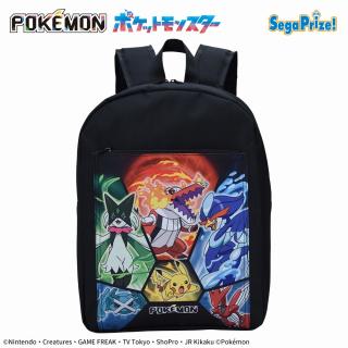 【ポケットモンスター】【Aマスカーニャ、ラウドボーン、ウェーニバル、ピカチュウ、メタグロス、ハッサム】ポケットモンスター [PtZ]ビッグポケットリュック