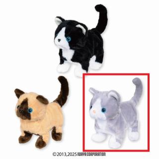 【Cハチワレねこ（グレー）】とことこ歩いてニャーニャー鳴く子猫たち2〜タビーズ〜