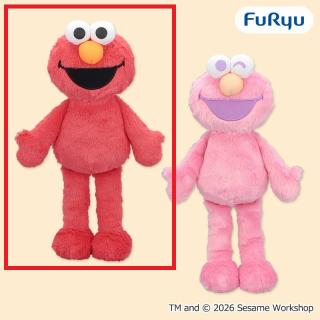 【セサミストリート】【A通常カラー】セサミストリート カラフルエルモBIGぬいぐるみ