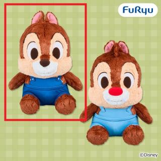 【ディズニー】【Aチップ】チップ＆デール オーバーオールBIGぬいぐるみ