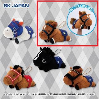 【サラブレッドコレクション】【Bダイワスカーレット】サラブレッドコレクション ねそべりフィンガーパペット2