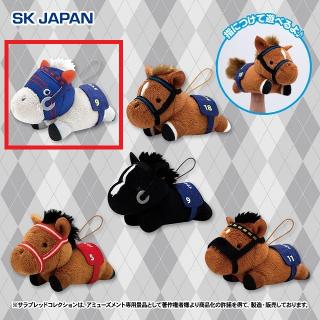 【サラブレッドコレクション】【Aタマモクロス】サラブレッドコレクション ねそべりフィンガーパペット2