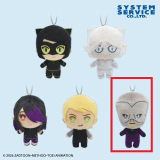 【ミラキュラス】【Eホーク・モス】ミラキュラス レディバグ＆シャノワール デフォルメぬいぐるみ Part3