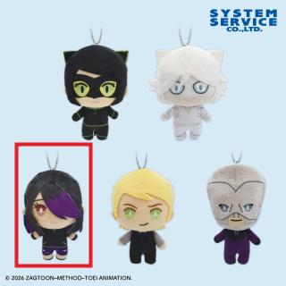 【ミラキュラス】【Cジュレカ】ミラキュラス レディバグ＆シャノワール デフォルメぬいぐるみ Part3