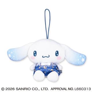 【サンリオ】【Dシナモロール】サンリオキャラクターズ キラキラ夜空ちょいデカマスコット