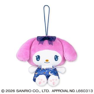 【サンリオ】【Cマイメロディ】サンリオキャラクターズ キラキラ夜空ちょいデカマスコット