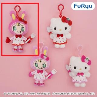 【サンリオ】【Aベリエちゃん赤】Mezzo Piano×Hello Kitty くりっぴぃ ぬいぐるみ～ストロベリーチェリー～