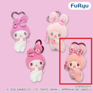 【サンリオ】【Dチムたん(赤)】チムたん×マイメロディ おそろいいちごリボンマスコット