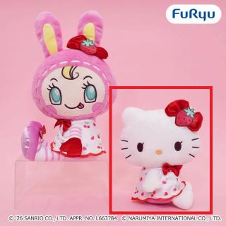 【サンリオ】【Bハローキティ】Mezzo Piano×Hello Kitty チェリーBIGぬいぐるみ
