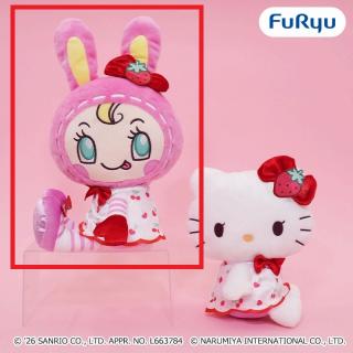 【サンリオ】【Aベリエちゃん】Mezzo Piano×Hello Kitty チェリーBIGぬいぐるみ