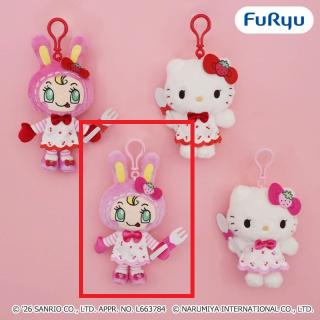 【サンリオ】【Cベリエちゃんピンク】Mezzo Piano×Hello Kitty くりっぴぃ ぬいぐるみ～ストロベリーチェリー～