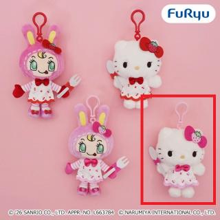 【サンリオ】【Dハローキティピンク】Mezzo Piano×Hello Kitty くりっぴぃ ぬいぐるみ～ストロベリーチェリー～
