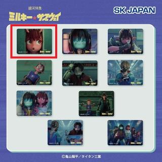 【銀河特急ミルキー☆サブウェイ】【Aチハル】銀河特急ミルキー☆サブウェイ スクエア缶バッジ