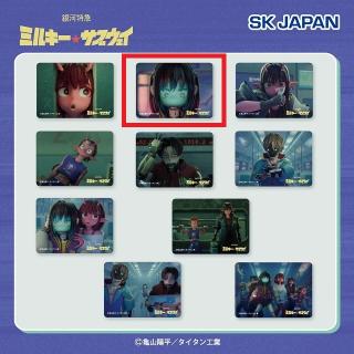【銀河特急ミルキー☆サブウェイ】【Bマキナ】銀河特急ミルキー☆サブウェイ スクエア缶バッジ