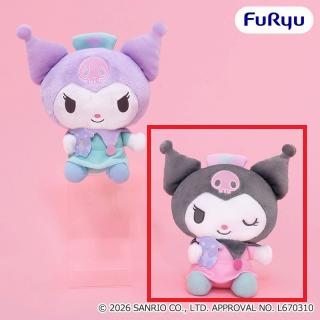 【サンリオ】【Bブラック】クロミ ナースBIGぬいぐるみ