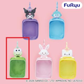 【サンリオ】【Cけろけろけろっぴ】サンリオキャラクターズ キャラクター大賞2026ぬいぐるみ付ポーチvol.3