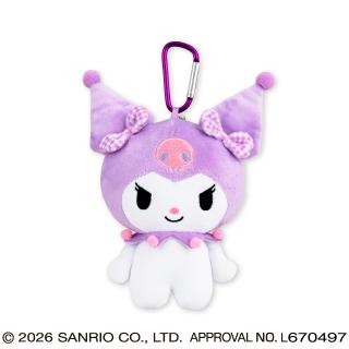 【サンリオ】【Eクロミ】サンリオキャラクターズ ギンガムチェックがま口ポーチ