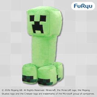 【マインクラフト】【クリーパー】マインクラフト ふかふかクリーパーBIGぬいぐるみ