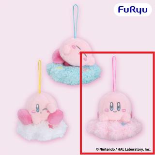 【星のカービィ】【Cカービィ（にっこり）】星のカービィ 雲のベッドのマスコット