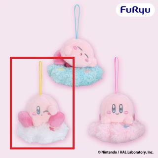 【星のカービィ】【Aカービィ（うとうと）】星のカービィ 雲のベッドのマスコット
