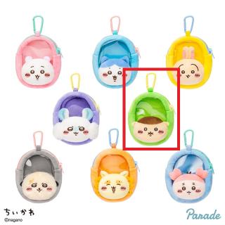 【ちいかわ】【Eくりまんじゅう】ちいかわ 窓付きおかおミニポーチ