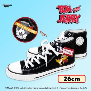 【トムとジェリー】【Gブラック×26cm】トムとジェリー ストリートスニーカー HI
