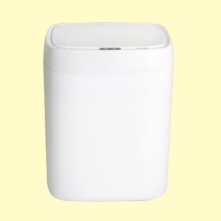 【Bホワイト】9L自動開閉センサーダストボックス 7