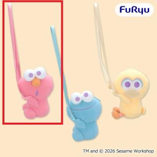 【セサミストリート】【Aエルモ】セサミストリート ふわふわだきつきポシェット
