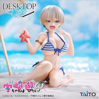 【宇崎ちゃんは遊びたい！】【宇崎花】宇崎ちゃんは遊びたい！ω Desktop Cute フィギュア 宇崎花～浜辺で水着ver.～